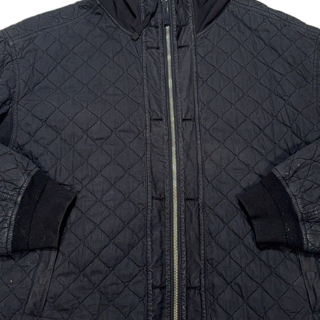 Stone Island 50 Fili Quilted - TC Black Jacket