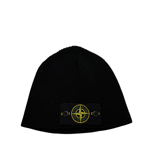 Stone Island Beanie Black Accessories