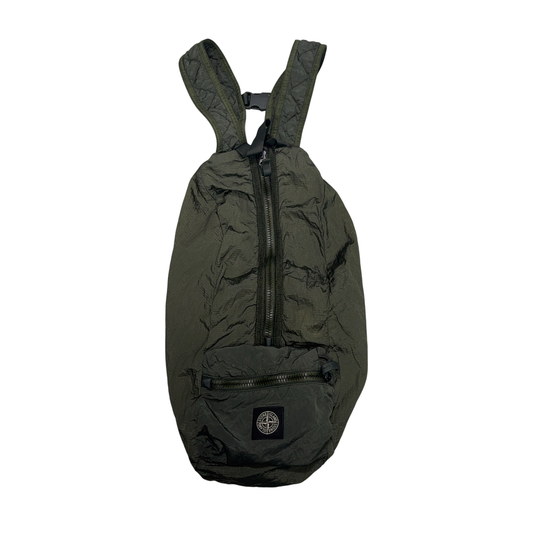 Stone Island Nylon BackPack Green Accessories