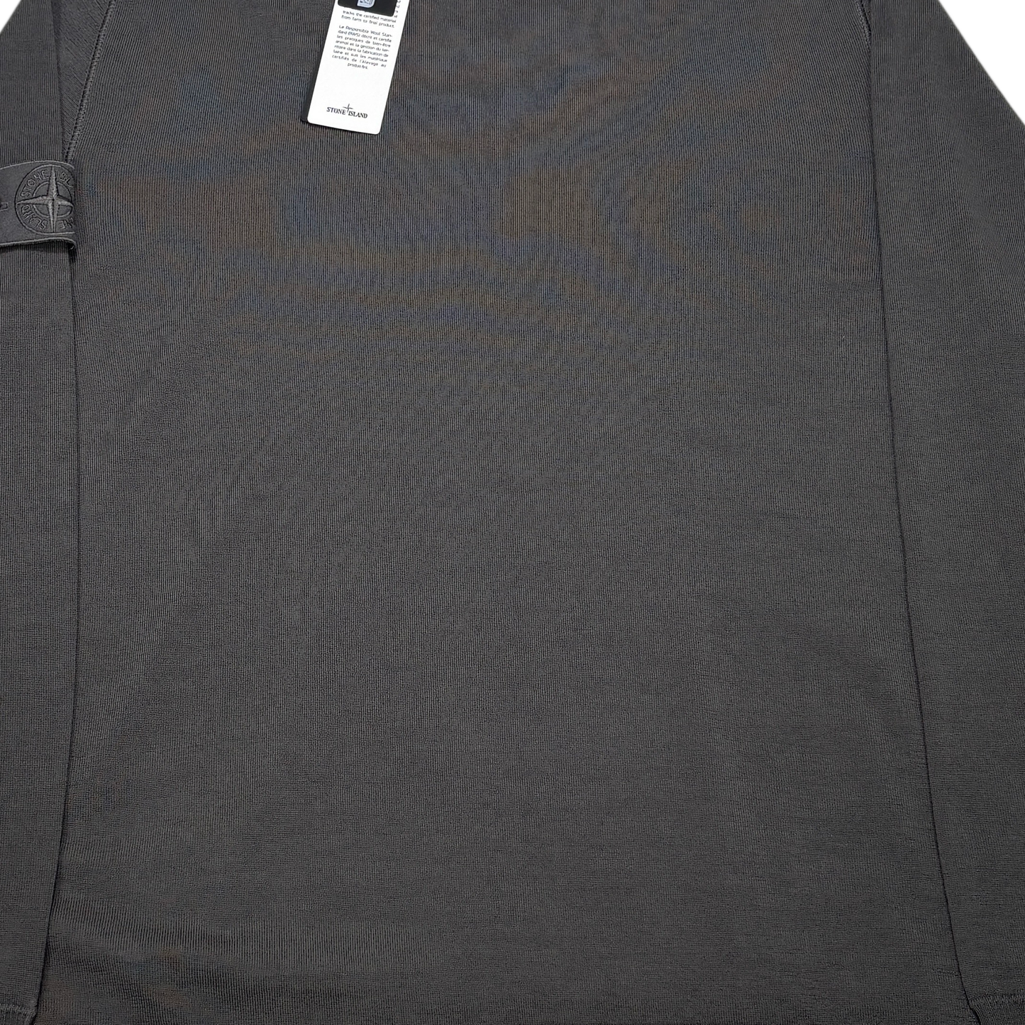 Stone Island Grey Ghost Piece Turtle Neck Jumper