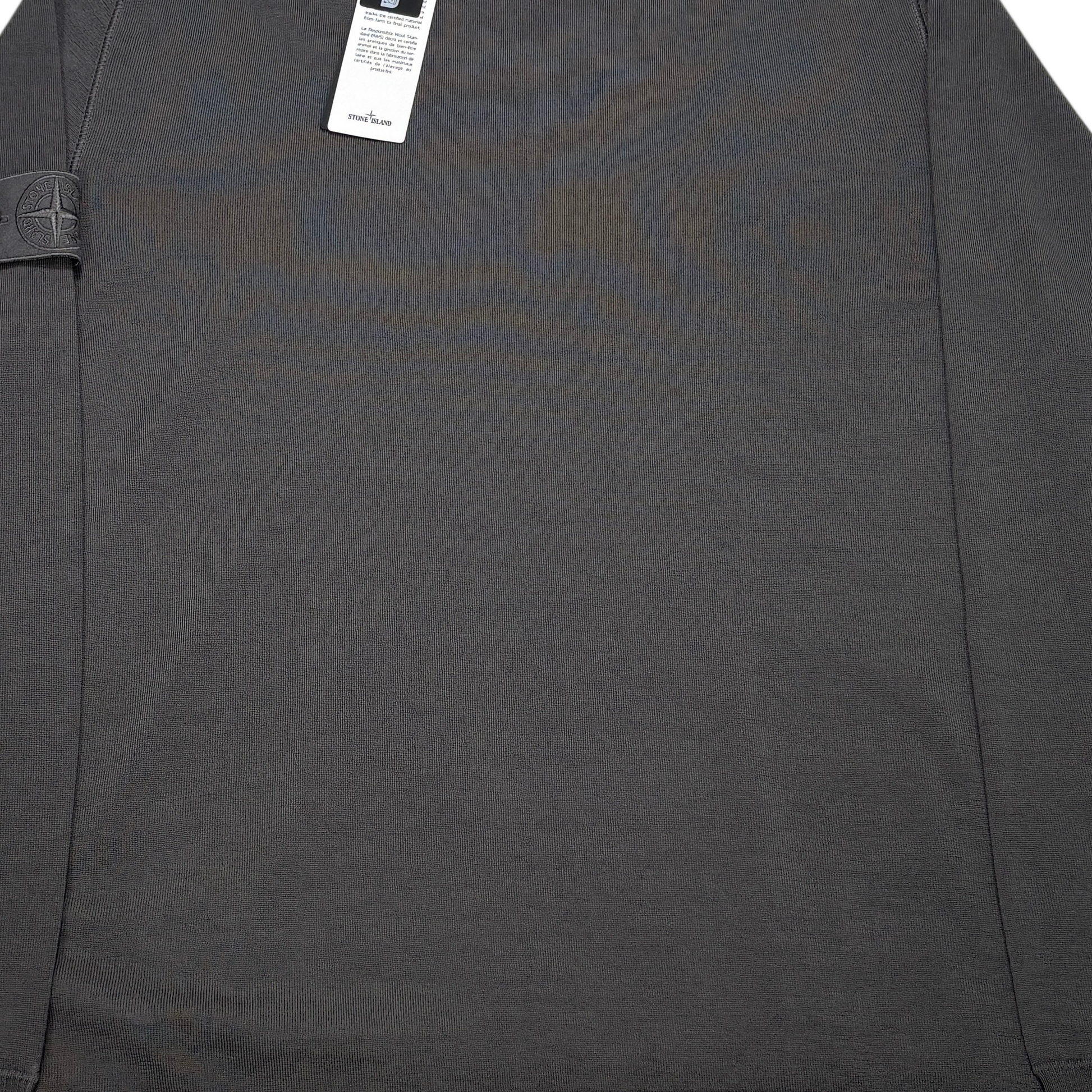 Stone Island Grey Ghost Piece Turtle Neck Jumper