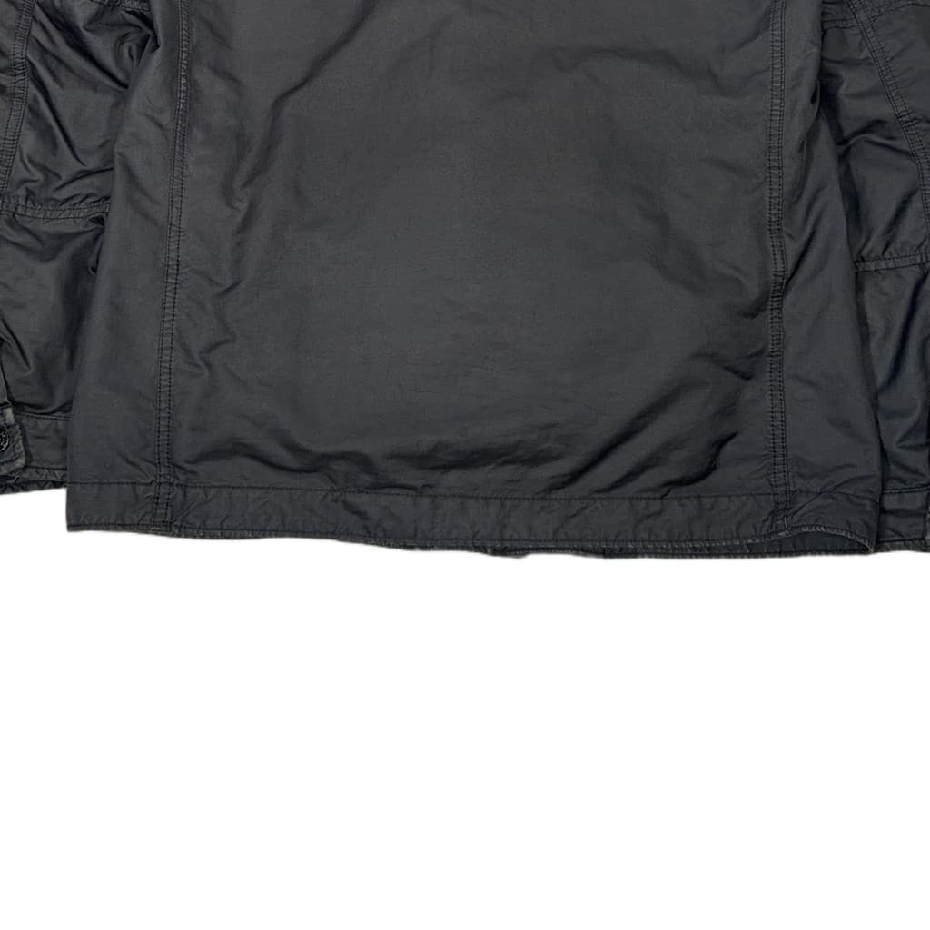 Stone Island Hooded Utility Jacket With Dutch Rope Liner – Grey