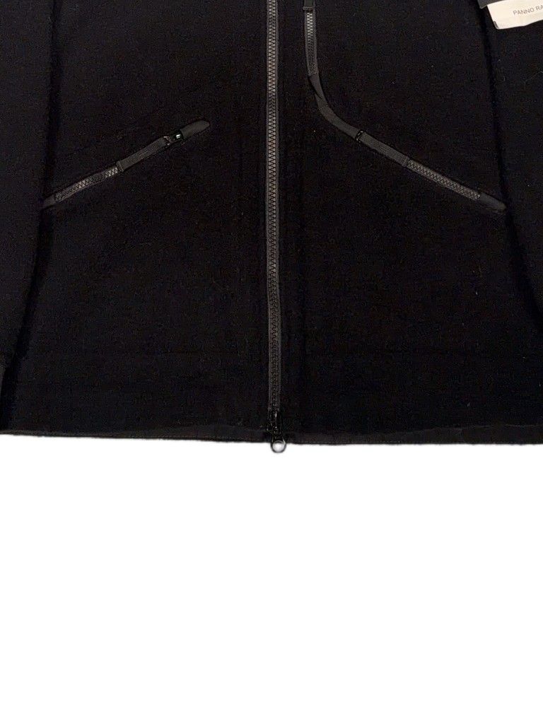 Stone Island Panno Ratinato Hooded Jacket – Black