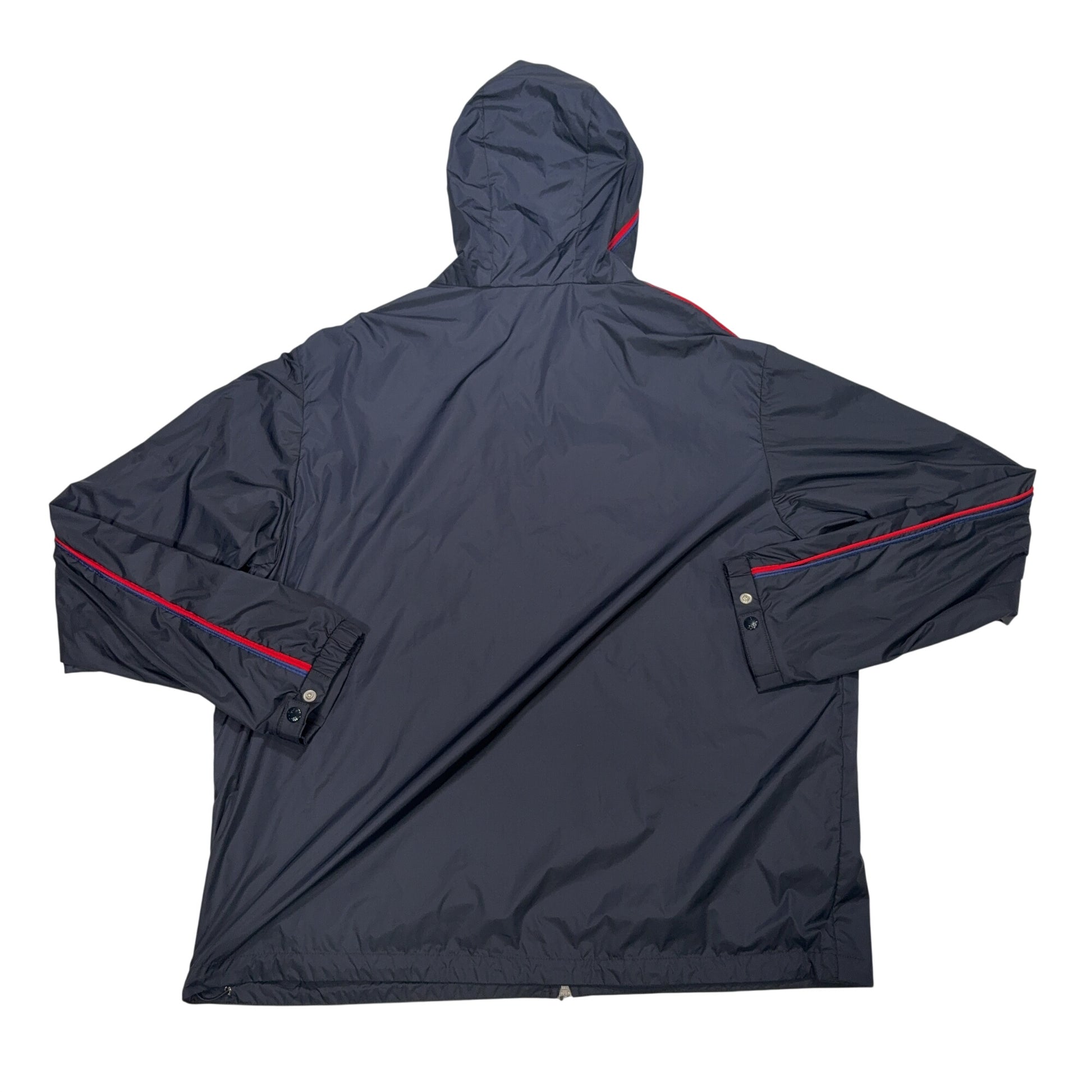 Moncler Hattab Giubbotto Navy Hooded Jacket
