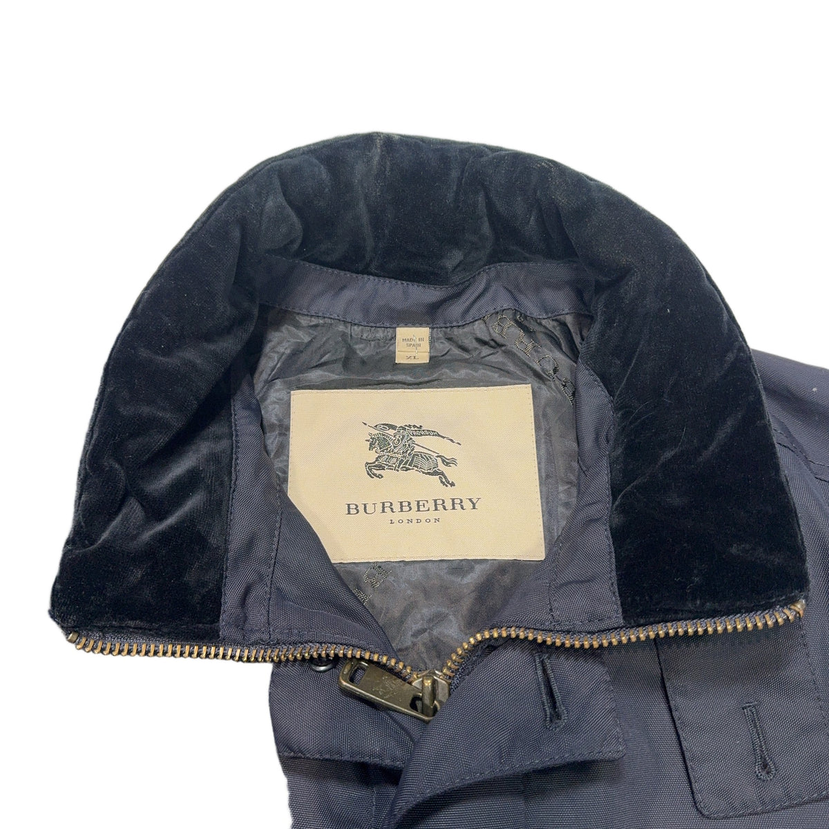 Burberry Vinatge Four-Pocket Field Jacket – Navy