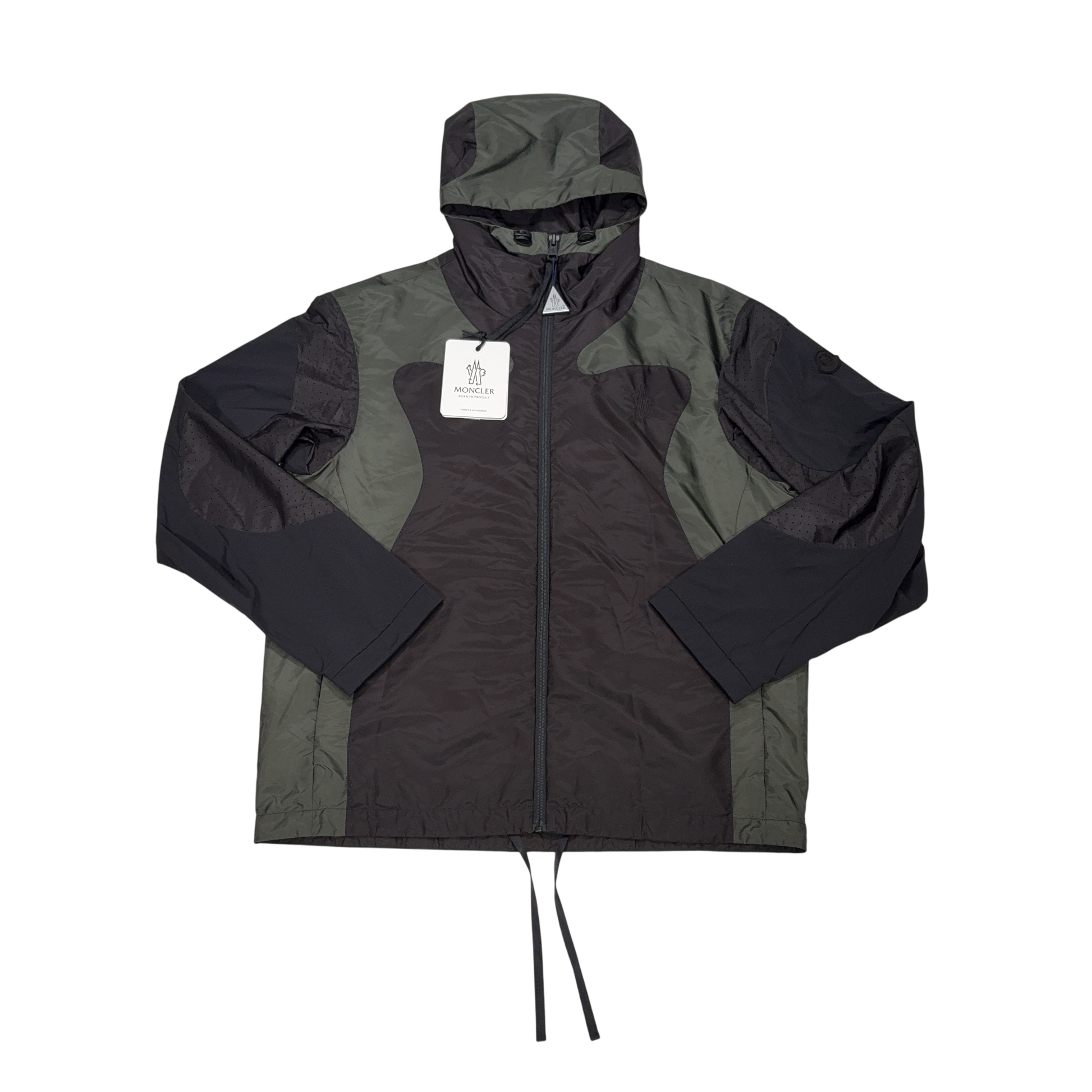 Moncler Hague Green Hooded Jacket