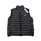 Stone Island Loom Woven Chambers Quilted Gilet – Black