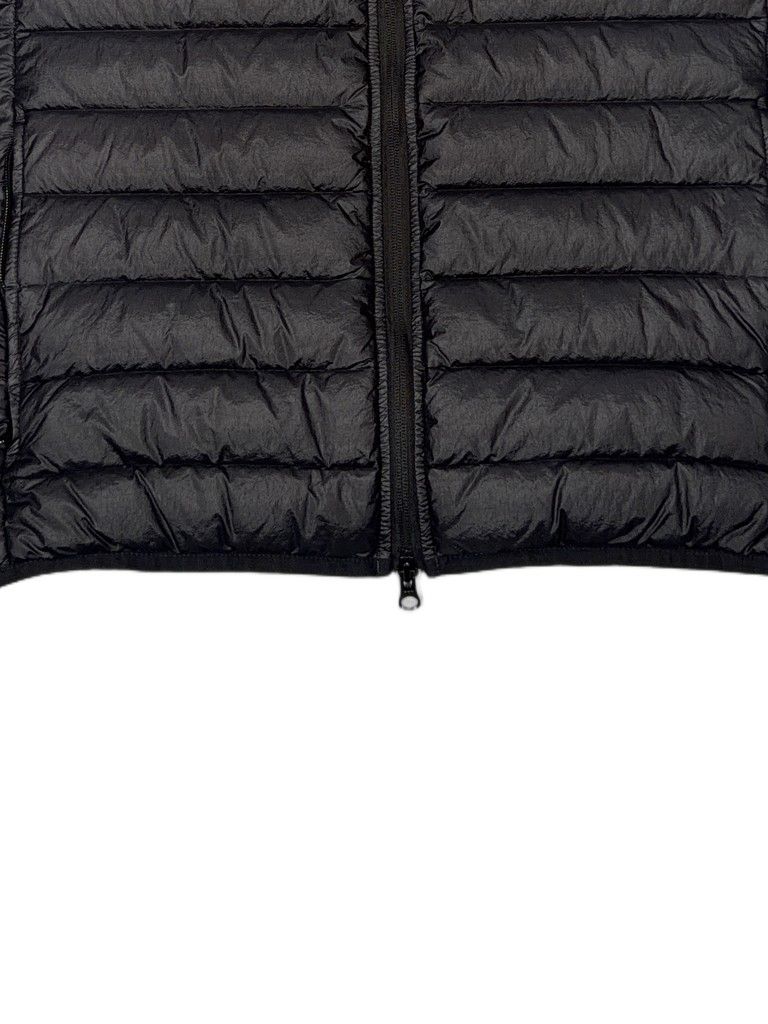 Stone Island Loom Woven Chambers Quilted Gilet – Black