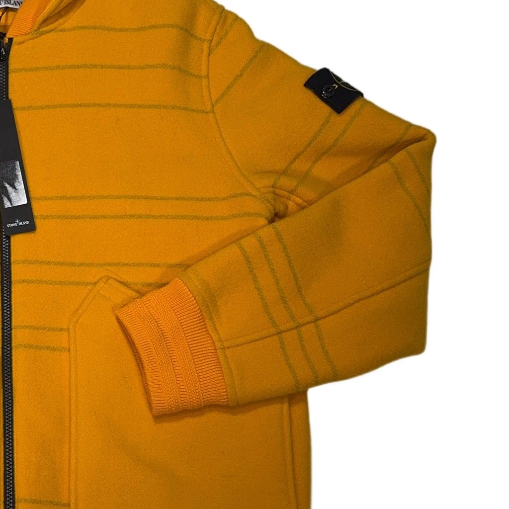 Stone Island Capo Campionario Full-Zip Hoodie – Orange