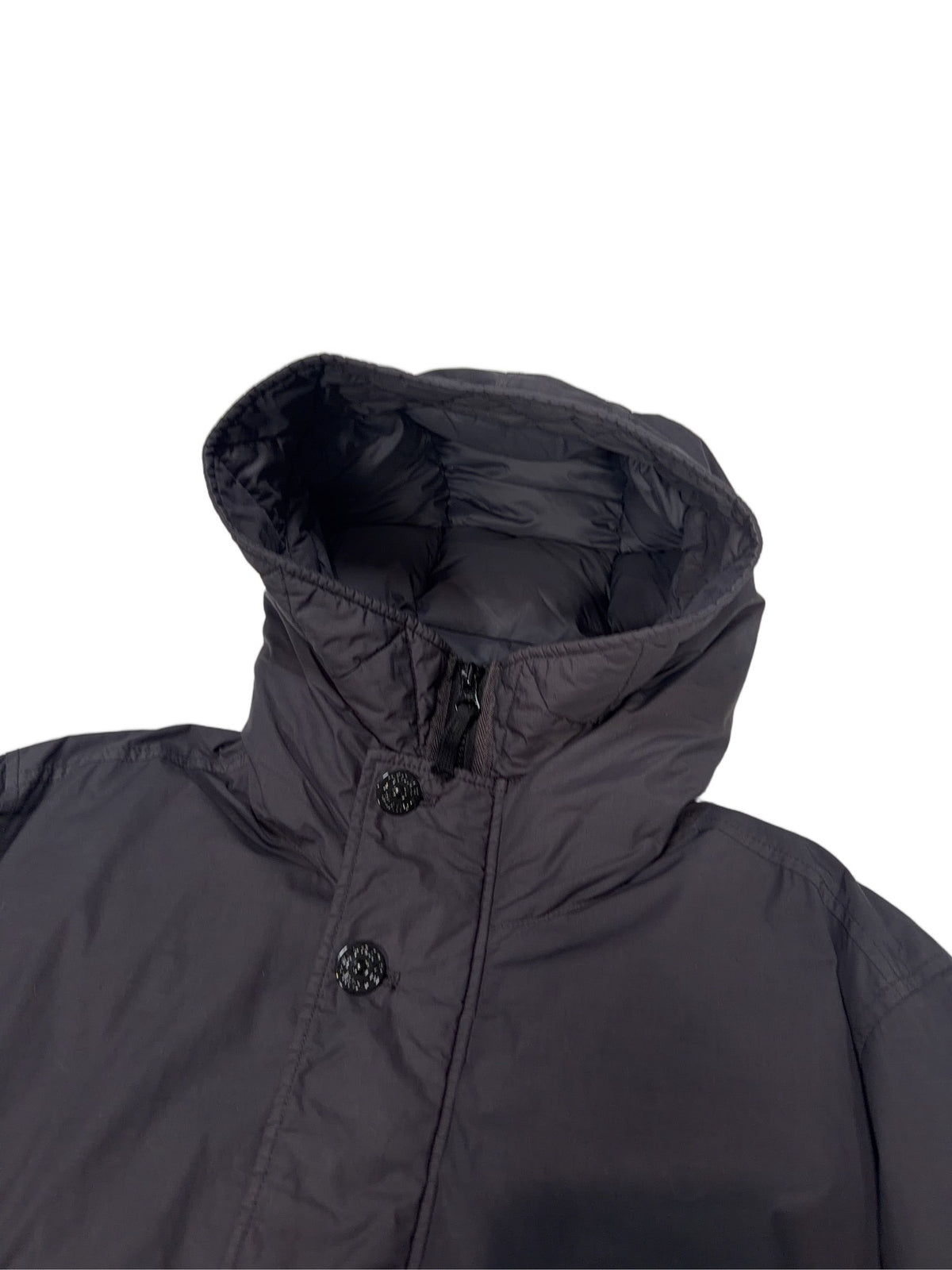 Stone Island Naslan Light Watro Down-TC Hooded Jacket – Grey