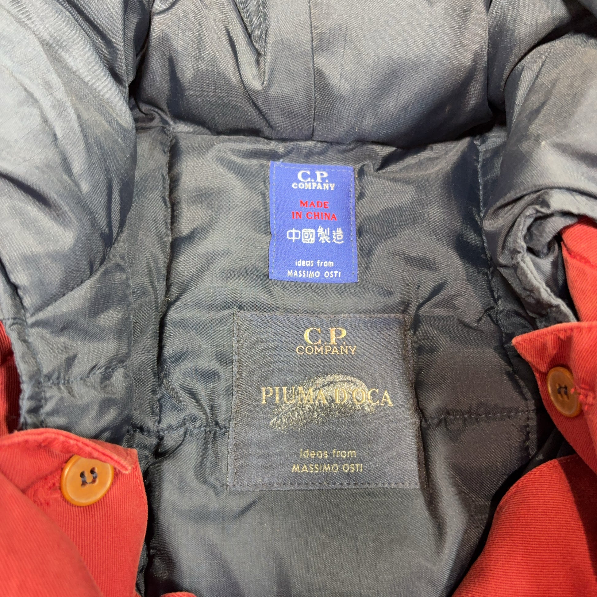 Cp Company 1992 Red Hooded Jacket