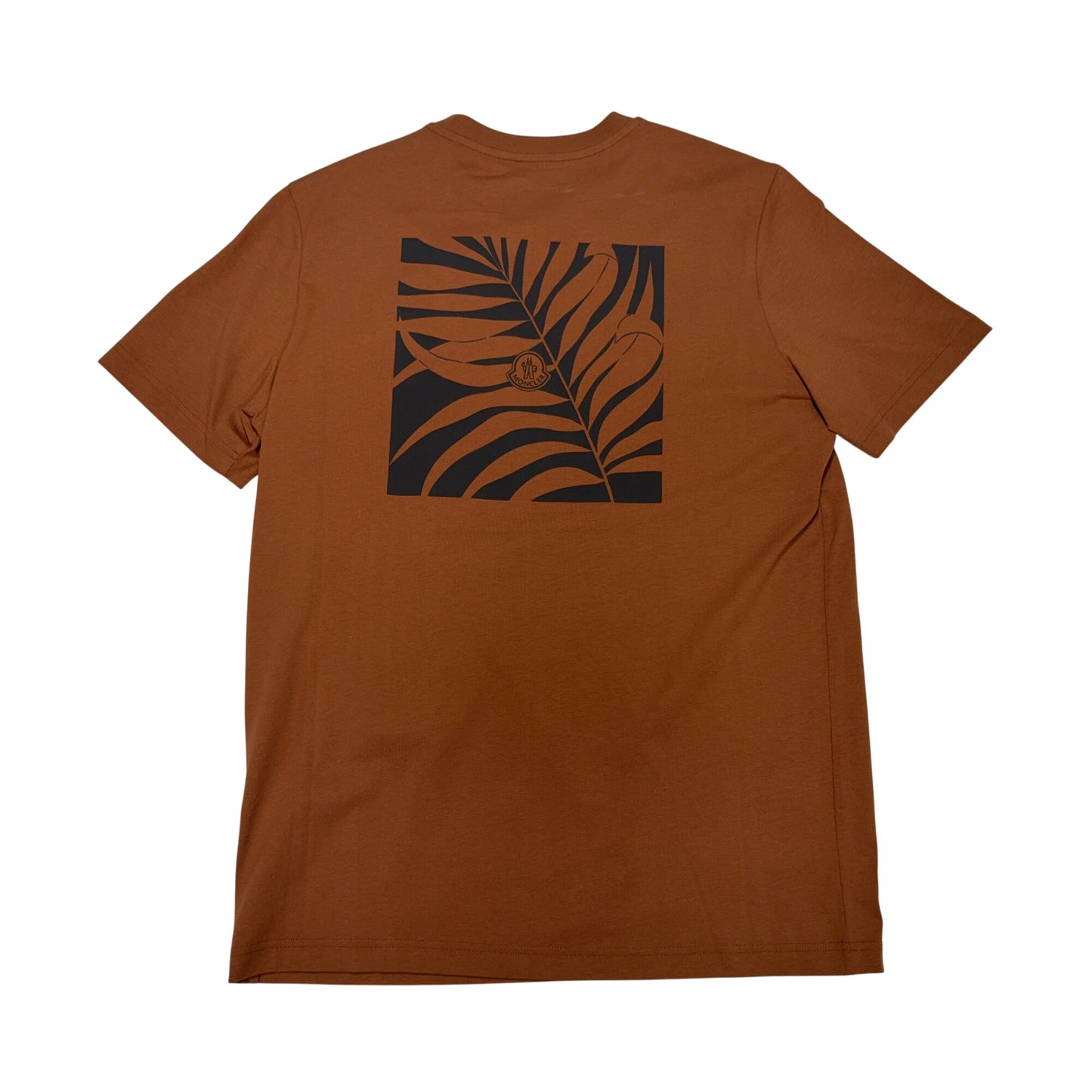 Moncler Front/Back Graphic Brown T-shirt
