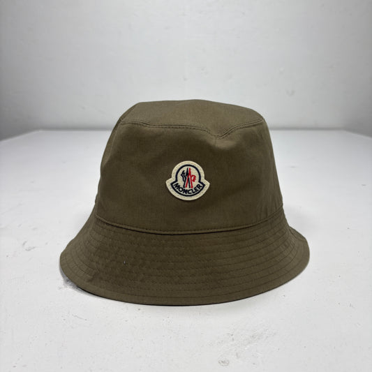 Moncler Reversible Bucket Hat Green Accessories