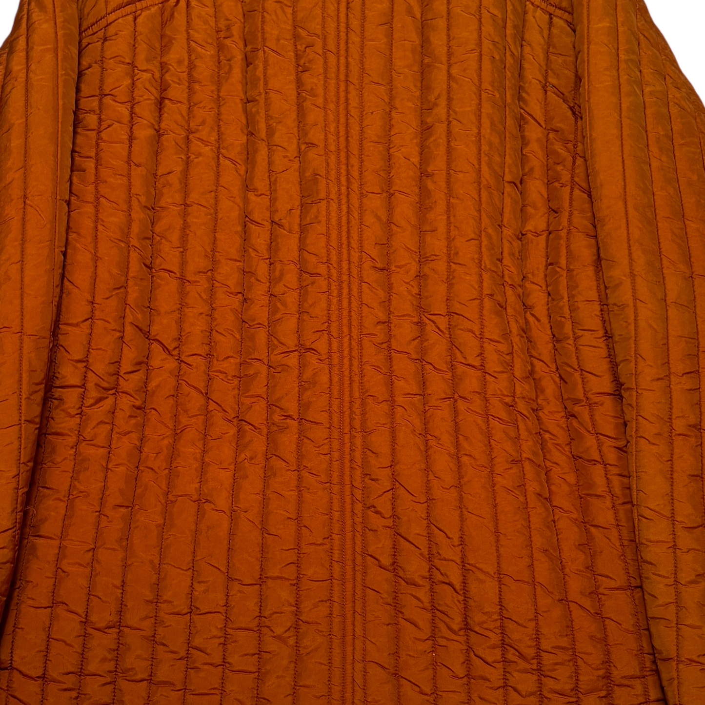 C.p. Company Quilted Vintage Orange Jacket