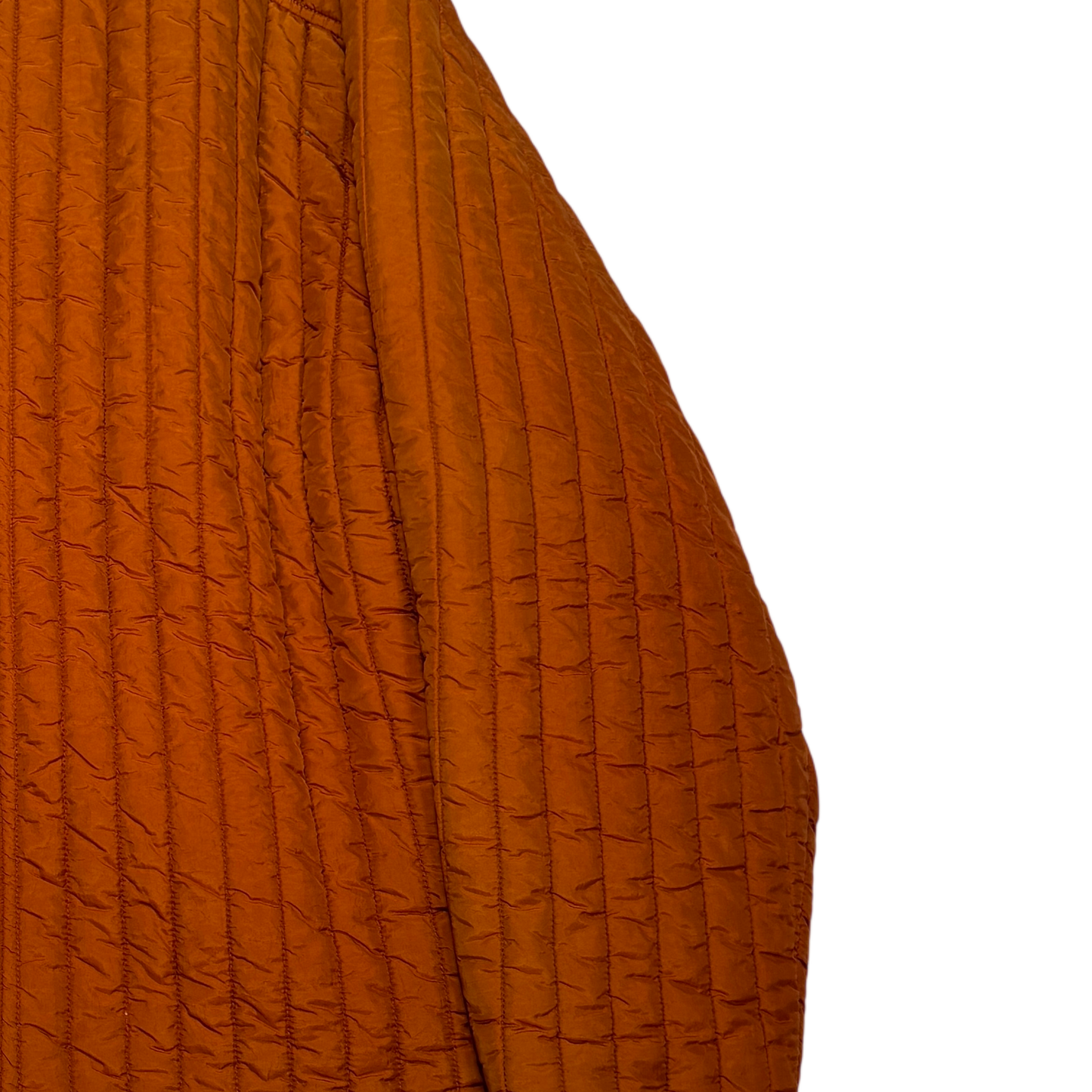 C.p. Company Quilted Vintage Orange Jacket