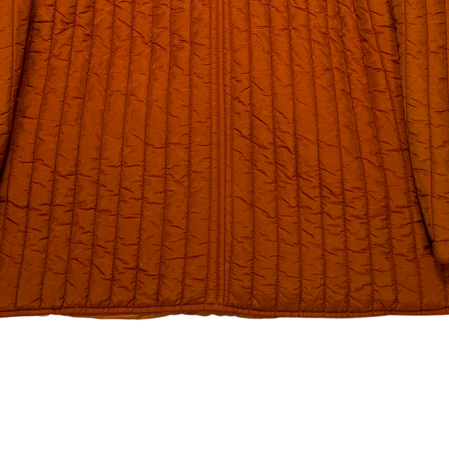 C.p. Company Quilted Vintage Orange Jacket
