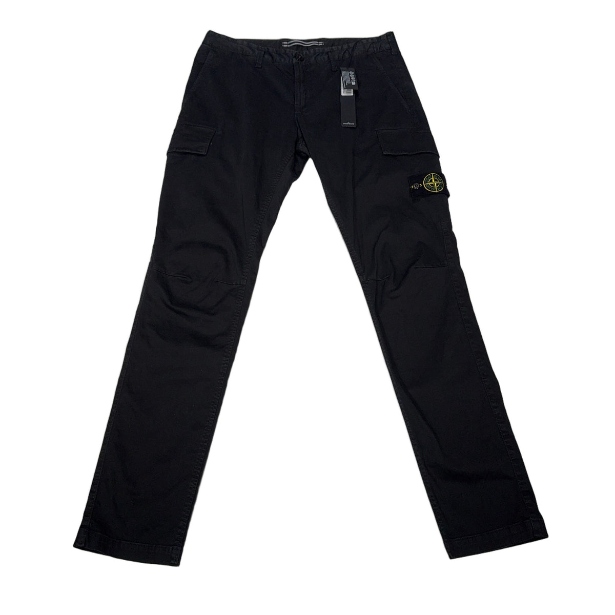 Stone Island Cargo Trousers – Black