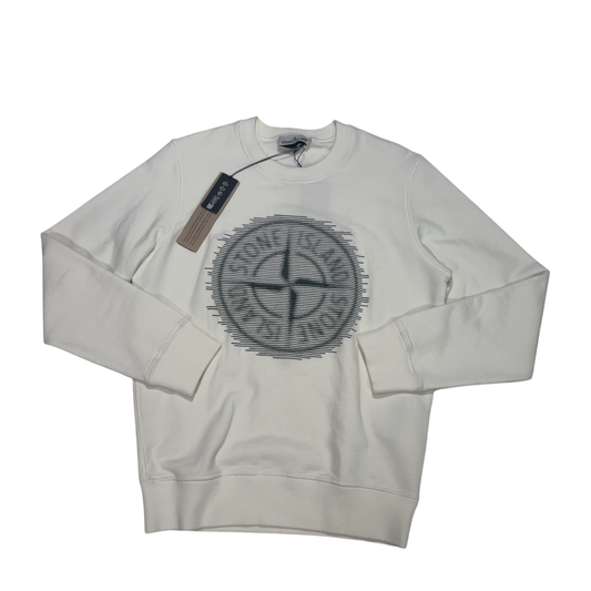Stone Island Illusion White Jumpers