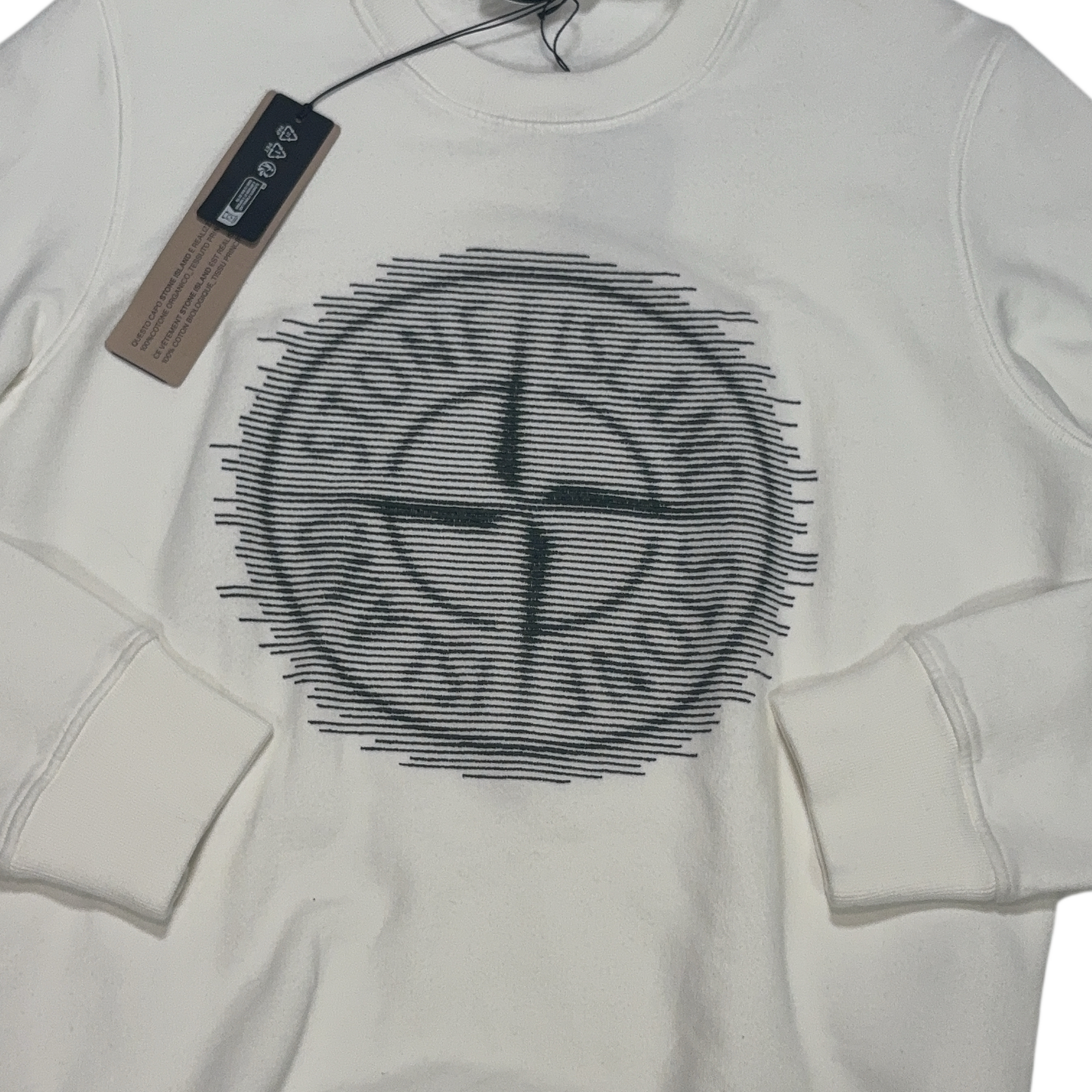 Stone Island Illusion White Jumpers