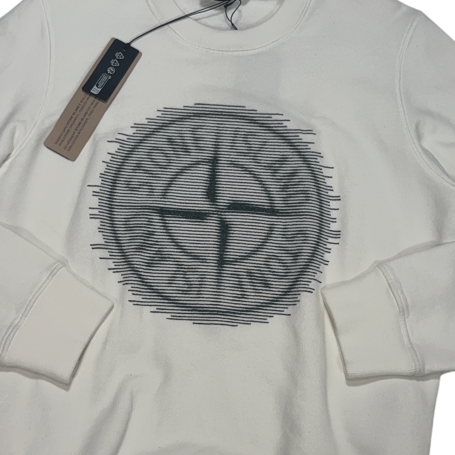 Stone Island Illusion White Jumpers