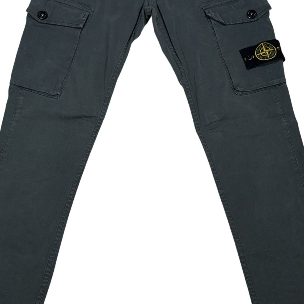 Stone Island Compass Patch Grey Trousers