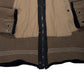 Stone Island Fleece Reversible Panel Hooded Fleece Jacket – Brown