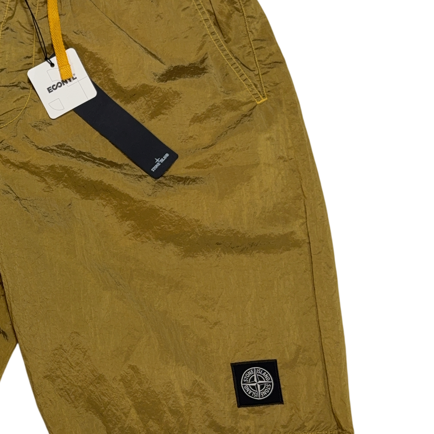 Stone Island Nylon Metal Swim Shorts Yellow Shorts