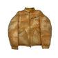 Moncler Genius 1952 Yellow Tie - Dye Cotton Down Orange Coat