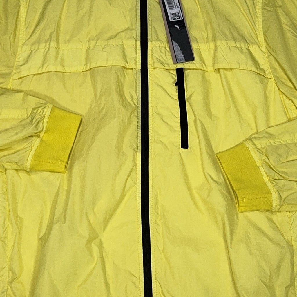 Stone Island Garment Dyed Crinkle Reps R-NY Jacket - Yellow