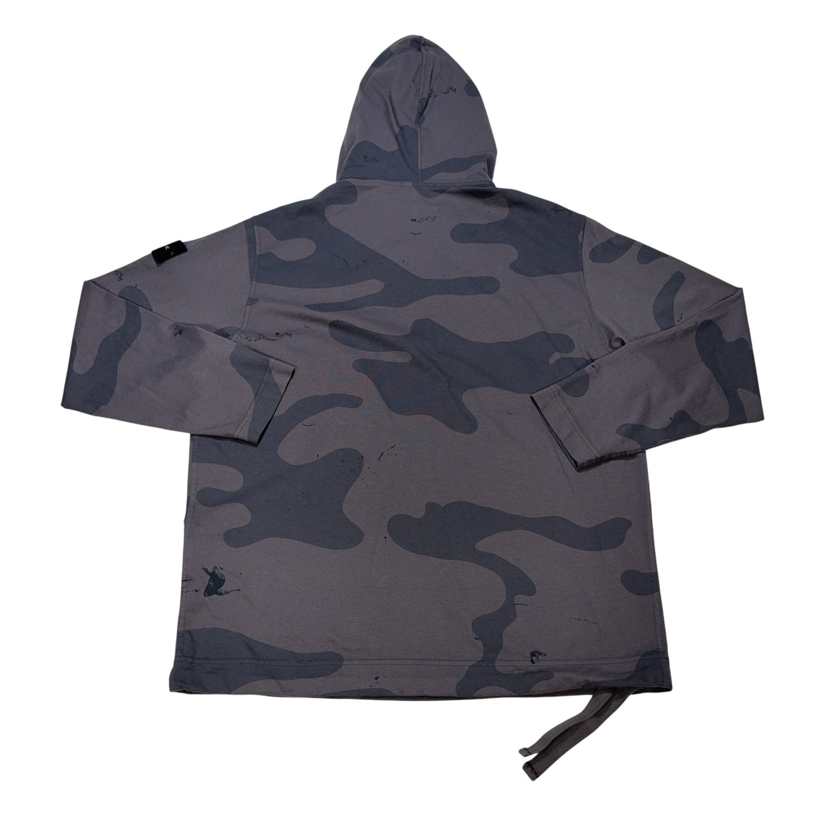 Stone Island Faded Camo Grey Hoodie