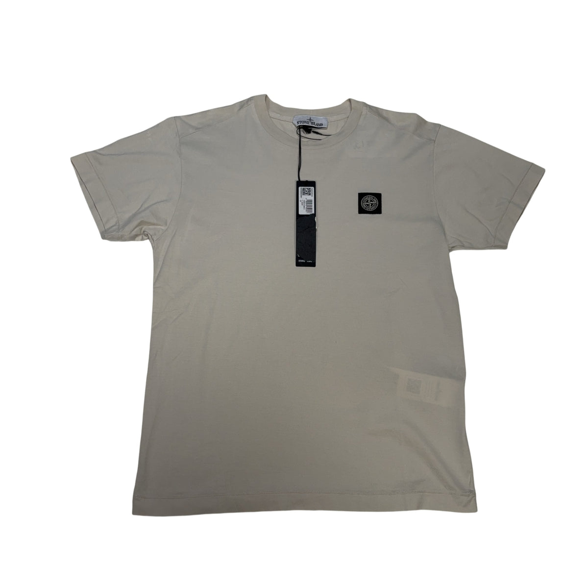 Stone Island Logo Patch Beige T-shirt