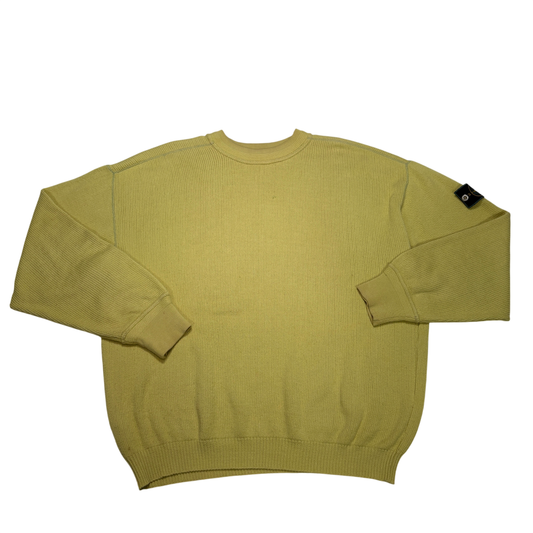 Stone Island Vintage Green Edge Yellow Jumpers