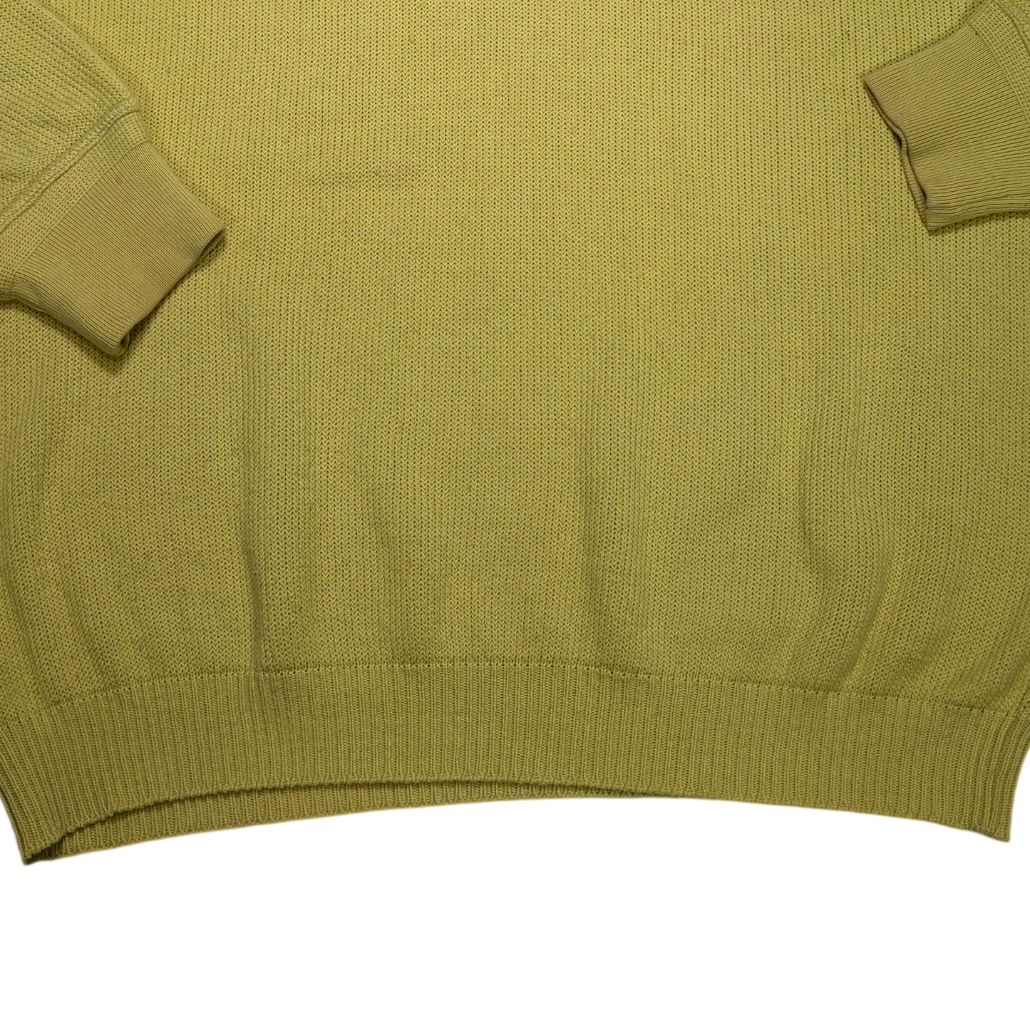 Stone Island Vintage Green Edge Yellow Jumpers