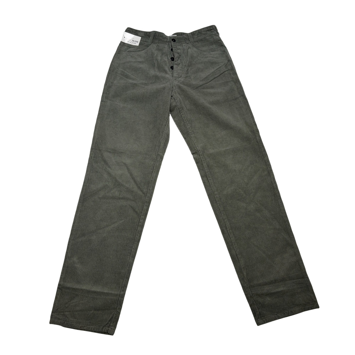 Stone Island 1992 Marina Corduroy Green Trousers