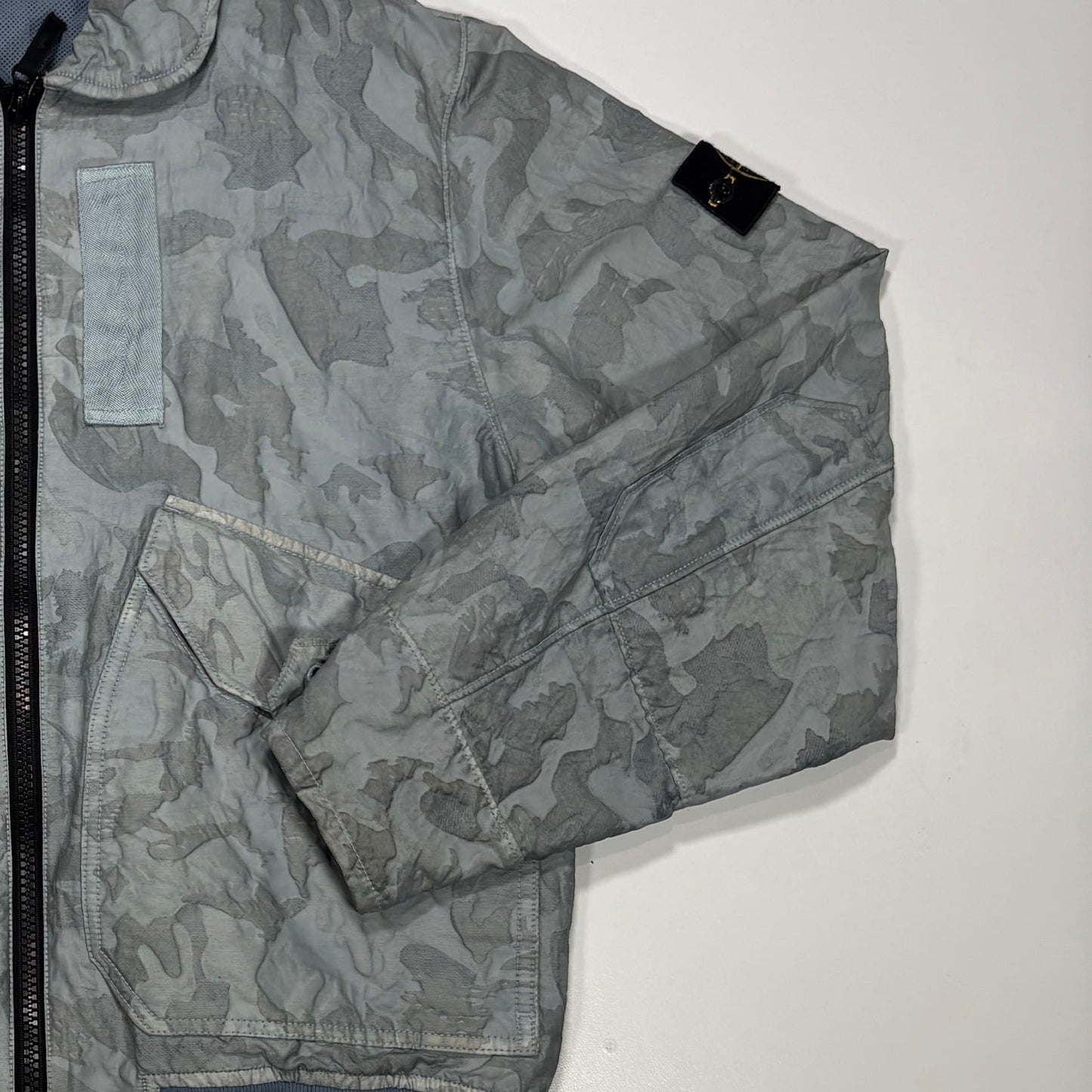 Stone Island Grey Big Loom Camo-TC Jacket
