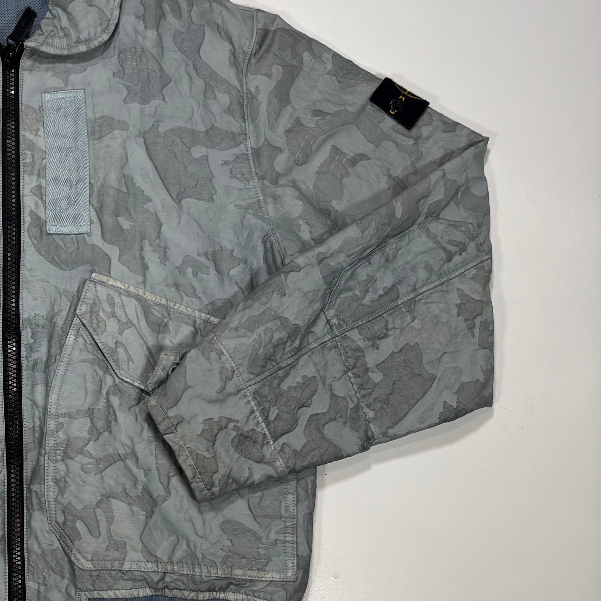 Stone Island Grey Big Loom Camo-TC Jacket