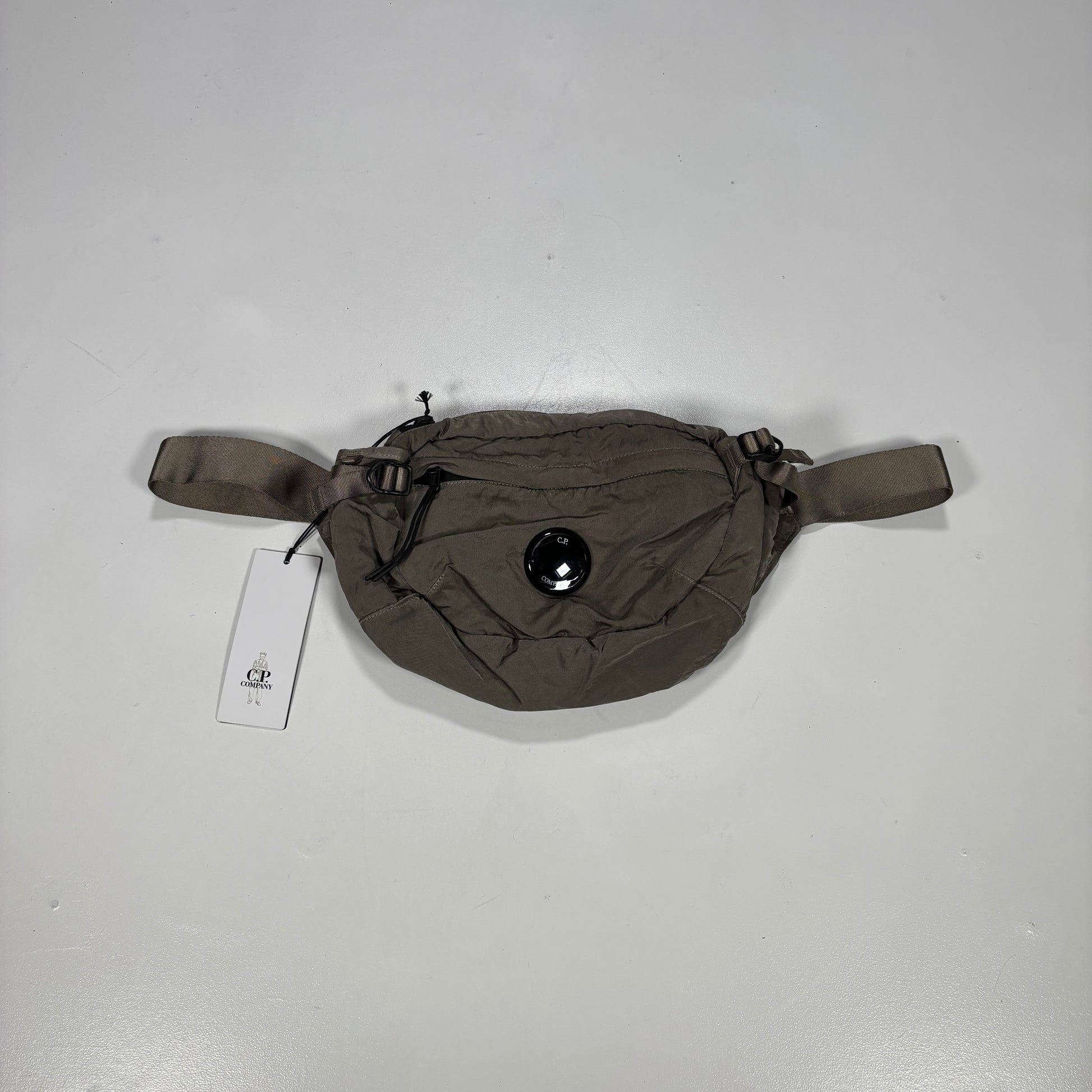 CP Company Silver Sage Single Goggle Waist Bag