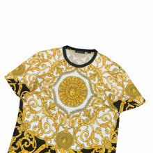 Load image into Gallery viewer, Versace White And Gold Medusa Head Tshirt - THE GARMENTZ LAB

