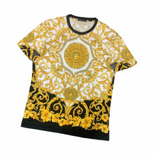 Load image into Gallery viewer, Versace White And Gold Medusa Head Tshirt - THE GARMENTZ LAB

